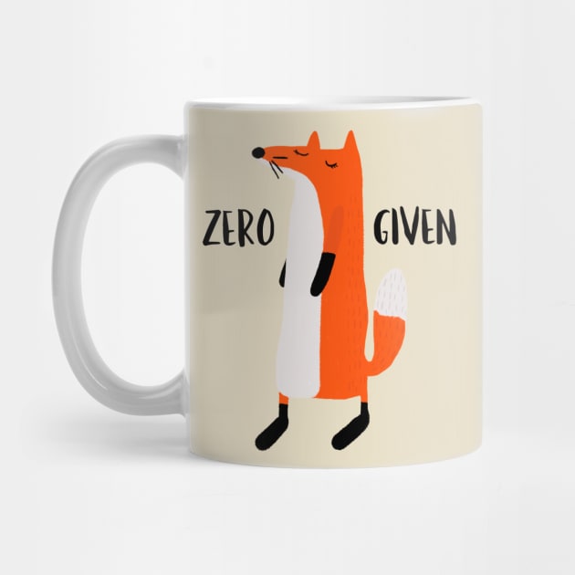 Zero Fox Given by Dreamy Panda Designs